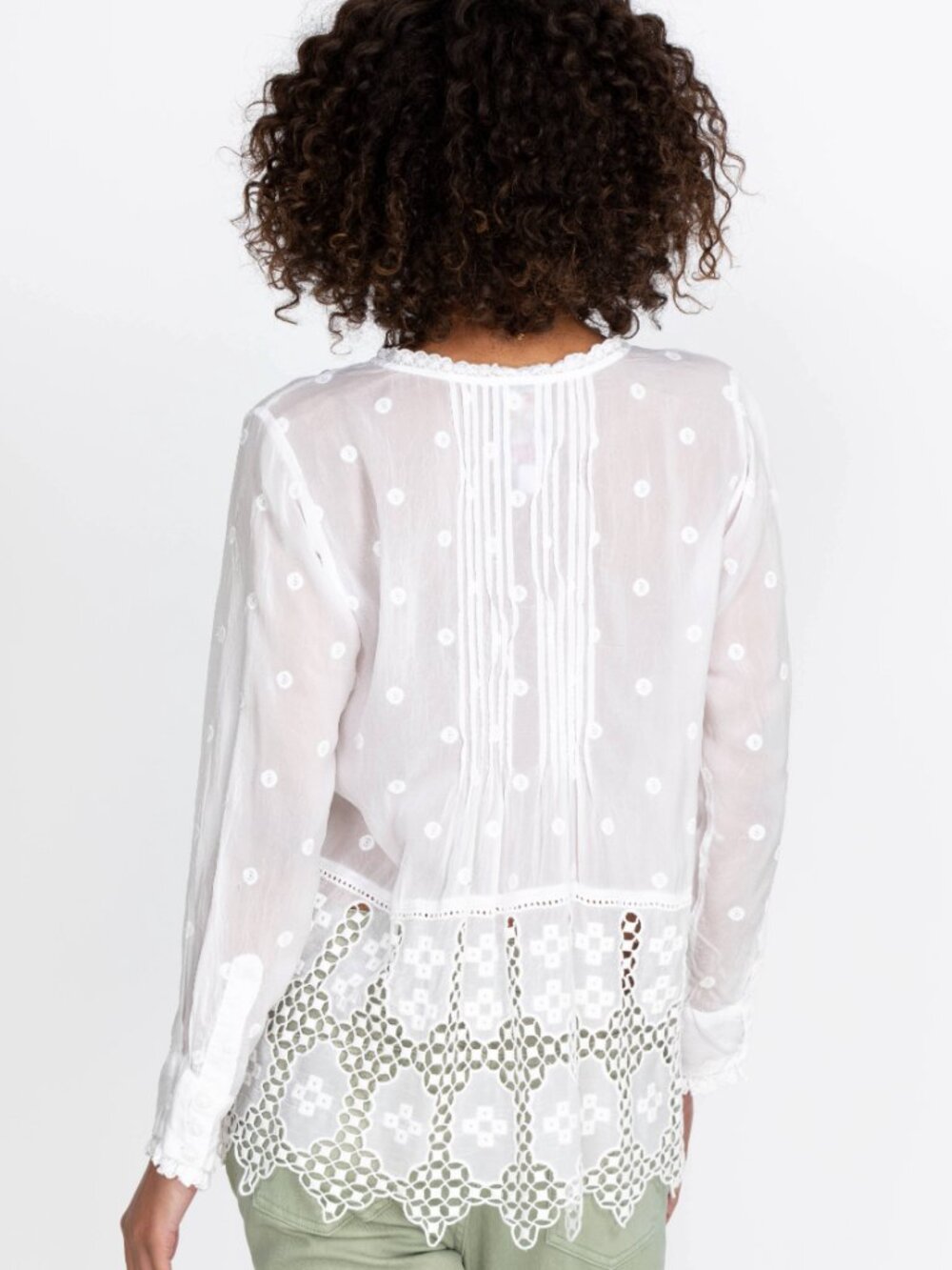 Johnny Was | Baez Phaedra Blouse - Picture 2 of 14